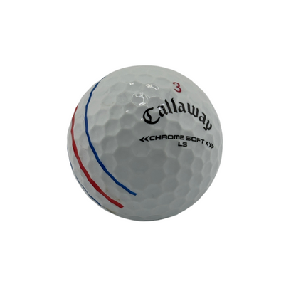 Callaway Chrome Soft X LS Triple Track White