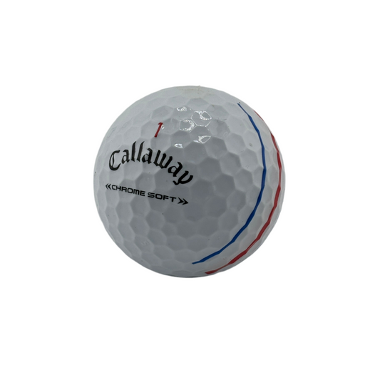 Callaway Chrome Soft Triple Track White