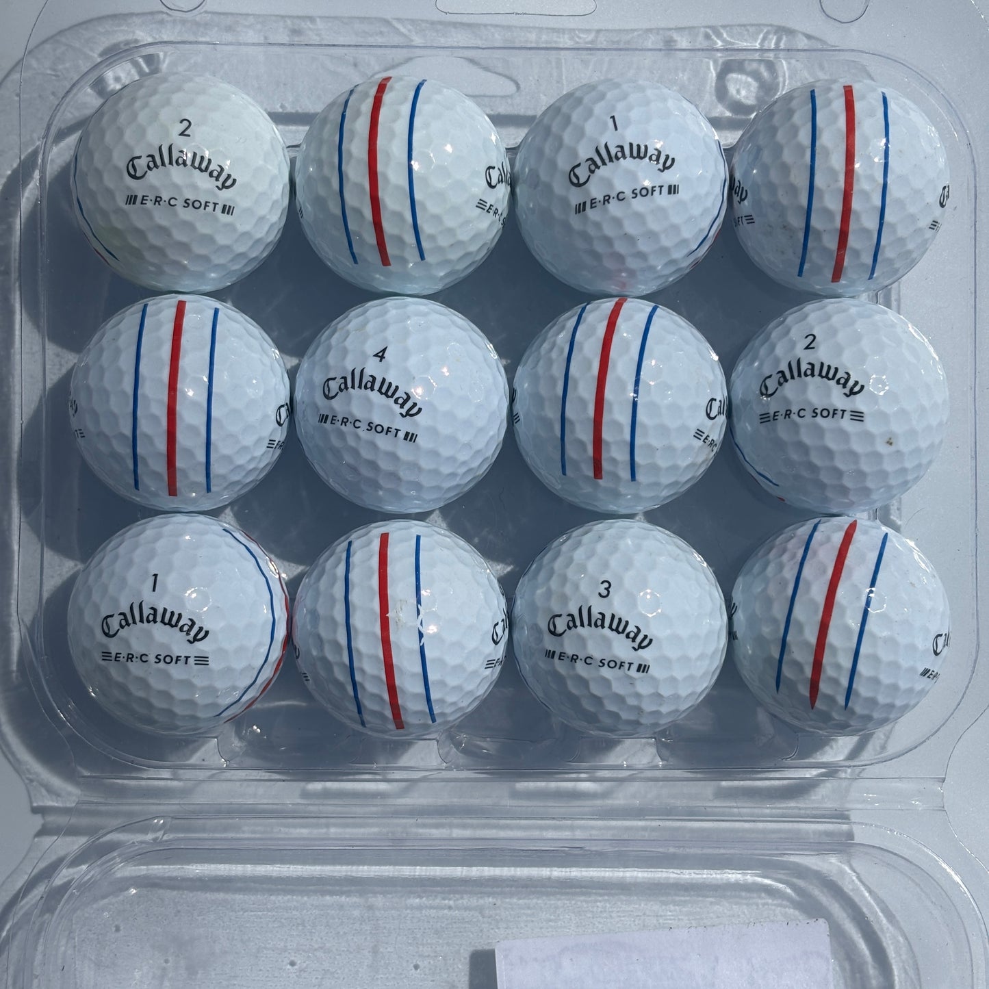 Callaway ERC Soft Triple Track Mint/Near Mint - 12 Pack