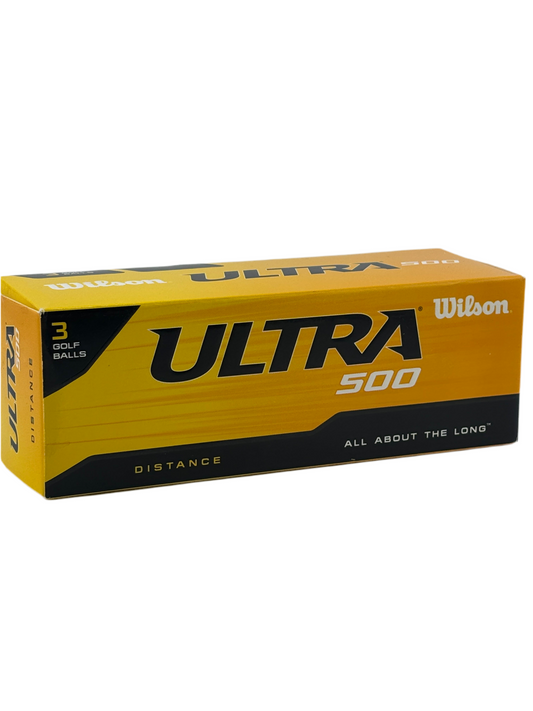 Wilson Ultra 500 - 3Pack Logo Overrun